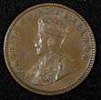 1/4 Anna India-British George V Bronze 1934 (C)  KM# 512 (27 404) Uncertified