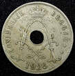 25 Centimes BELGIUM Albert I Copper-Nickel 1926  Legend in Dutch KM# 69 (655) Uncertified