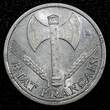 50 Centimes France Aluminum 1942  WWII Issue KM# 914.1 (24 975) Uncertified