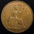 United Kingdom 1 Penny Great Britain George VI Bronze 1944  KM# 845 (24 225) Uncertified