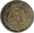 10 Centavos Mexico ESTADOS UNIDOS MEXICANOS Silver 1907 M  KM# 428 (392) Uncertified