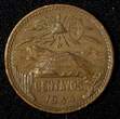 20 Centavos Mexico ESTADOS UNIDOS MEXICANOS Bronze 1944  KM# 439 (27 583) Uncertified