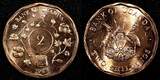 2 Shillings Uganda 1987  1 YEAR TYPE UNC/BU KM# 28 RANDOM PICK (1 Coin) (23 975) unz