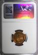 1/2 Cent Rhodesia Bronze 1975  NGC MS66 RB TONING TOP GRADED BY NGC KM# 9 (024)