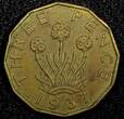 United Kingdom 3 Pence Great Britain George VI 1937  1st Year Type KM# 849 (24 181) Uncertified