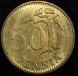 50 Pennia Finland Aluminum-Bronze 1964 S  UNC/BU Toned KM# 48 (24 111) unz