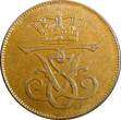 Bronze Denmark Frederik VIII  1907 VBP; GJ 5 Ore UNC Condition KM# 806 (23 804) unz