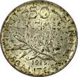 50 Centimes FRANCE Silver 1919  XF/aUNC KM# 854 RANDOM PICK (1 Coin) (24 703)