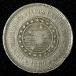 100 Reis BRAZIL Copper-Nickel 1889  27 mm 1st Year Type KM# 492 (27 814) Uncertified