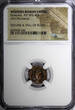 Nummus 393 AD WESTERN ROMAN Honorius AD 393-423 AE4  /Rev.Honorius &Theodosius II NGC(0)