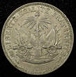 5 Centimes HAITI Copper-Nickel 1904  Light Toned 1 Year Type KM# 52 (22 944) Uncertified
