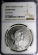 Thaler Austria Franz I Silver 1829 A  Vienna Mint NGC AU DETAILS KM# 2163 (026)