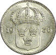 10 Öre SWEDEN Gustaf V Silver 1936 G  Long