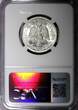 50 Centavos Mexico ESTADOS UNIDOS Silver 1944 M  NGC MS66 GEM BU KM# 447 (044)