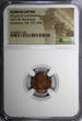 Nummus 337 AD ROMAN Constans AD 337-350 AE4 BI  / Army Soldiers NGC (162)