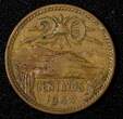 20 Centavos Mexico ESTADOS UNIDOS MEXICANOS Bronze 1944  KM# 439 (27 584) Uncertified