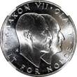 25 Kroner Norway Olav V Silver 1970  NGC MS66 Anniversary of Liberation KM#414(0)