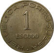 1 Escudo Mozambique Copper-Nickel 1936  aXF Condition KEY SCARCE DATE KM66(10163) Uncertified