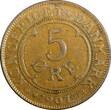 Bronze Denmark Frederik VIII  1907 VBP; GJ 5 Ore UNC Condition KM# 806 (23 804) unz