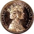 2 Pence Gibraltar Elizabeth II 2004  British Overseas BU KM#1044 RANDOM PICK Uncertified
