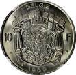 10 Francs BELGIUM 1969  Flemish Dutch Legend NGC MS65 TOP GRADED KM# 156.1 (48)