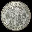 United Kingdom 1/2 Crown Great Britain George VI Silver 1942  WWII Issue aUNC KM# 856 (26 912)