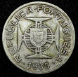 2 1/2 Escudos Mozambique Portugal Silver 1935  1 Year Type KM# 61 (26 675) Uncertified