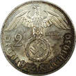 Mark Germany - Third Reich Silver 1939 A 2 Reichs  Hindenburg KM# 93 (22 330) Uncertified