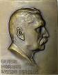 Medal AUSTRIA  Bronze Plaque 129,15g.55 x 71mm Genere Moribus Ingenio Egregius(8)