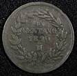 1 Centavo Mexico Copper 1890 Mo  Mexico City Mint KM# 391.6 (27 099) Uncertified
