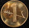 1 Rappen Switzerland Bronze 1982  GEM BU KM# 46 (24 105) Uncertified
