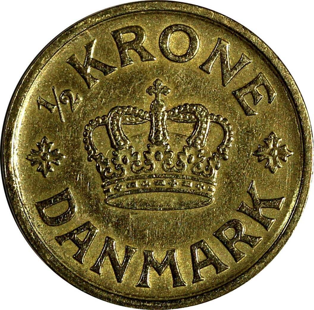 Krone Denmark Christian X Aluminum Bronze Hcn Gj Xf Km Uncertified Ma