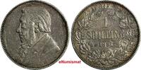 South Africa 1 Shilling South Africa Johannes Paulus Kruger Silver 1897 Mint-397,000 KM 5(35) -