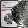 Germany 3 Mark Germany,Weimar Republic 1922 A NGC MS63 LEGEND AROUND EAGLE KM# 29 (052) -