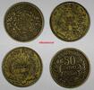 50 Centimes Tunisia Chambers of Commerce LOT OF 2 COINS 1345//1926  KM# 246 (16) Uncertified