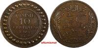Tunisia 10 Centimes 1904 Tunisia Muhammad IV Bronze 1904 A  Toned KM# 22... 15,03 EUR  zzgl. 12,88 EUR Versand