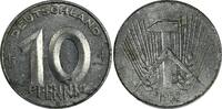 Germany 10 Pfennig Germany-Democratic Republic Aluminum 1952 E SCARCE KM# 7 (19 212) -
