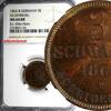 3 Schwaren Germany OLDENBURG 1865-B  NGC MS64 RB Ex.HORN KM# 191 (124)