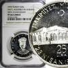 Turkey 25 Lira Turkey Silver PROOF 1970 NGC PF66 CAMEO Ankara TOP GRADED KM# 897 (035) -