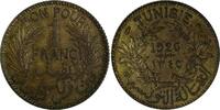 Tunisia 1 Franc 1926 Tunisia 1345 (1926)  Chambers of Commerce KEY DATE ... 21,47 EUR  zzgl. 12,88 EUR Versand