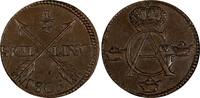 1/4 Skilling SWEDEN Gustav IV Adolf Copper 1805  CH.XF KM# 564 (19 597) Uncertified