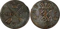 Sweden Ore SWEDEN Adolf Frederick Copper 1767 SM 2 Ore Low Mintage-467,000 KM# 461 (19 613) -