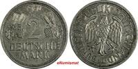 Germany 2 Mark Germany - Federal Republic 1951 J Hamburg Mint KM# 111 (19 824) -