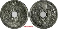 25 Centimes France Nickel 1914  MES 1st Year Type KM# 867 (19 948) Uncertified