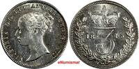 United Kingdom 3 Pence Great Britain Victoria Silver 1845  Maundy High Grade KM# 730 (19 985) Uncertified