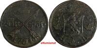 2 Öre Sweden Adolf Fredrik Copper 1761  SM Mintage-422,000 33,7mm KM# 461 (175) Uncertified