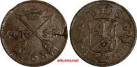 2 Öre Sweden Adolf Fredrik Copper 1763  SM Mintage-401,000 33,7mm KM# 461 (177) Uncertified