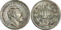 10 Öre Sweden Carl XV Adolf Silver 1871 ST  Last Year Type AU/UNC KM# 710 (488)