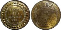 Tunisia 10 Centimes 1904 Tunisia Muhammad IV AH1322/1904 A  UNC KM# 229 ... 21,47 EUR  zzgl. 12,88 EUR Versand