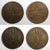 5 Öre Sweden Gustaf V Bronze LOT OF 2 COINS 1909  SCARCE DATE KM# 779.2 (20 623) Uncertified